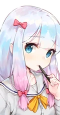 轻小说插画《埃罗芒阿老师》精选优美好看人物角色图片33p合集