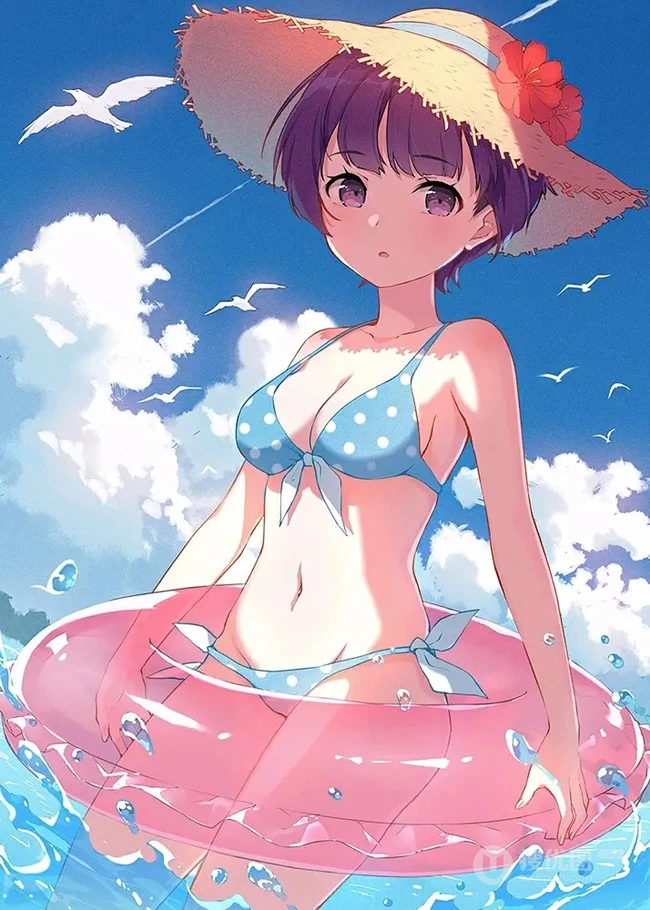 轻小说插画《埃罗芒阿老师》精选优美好看人物角色图片33p合集