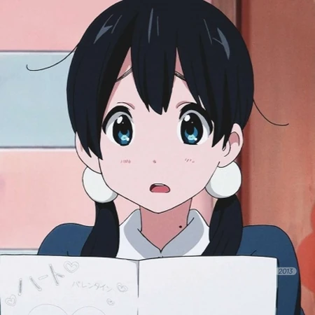 双马尾大眼睛可爱优质二次元动漫女生，少女头像图片
