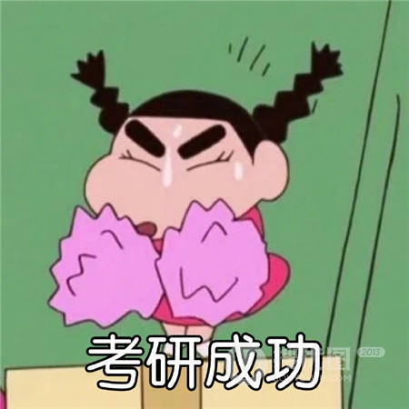 蜡笔小新搞笑，好运，顺利，健康，成功等带祝福语文字QQ头像图片