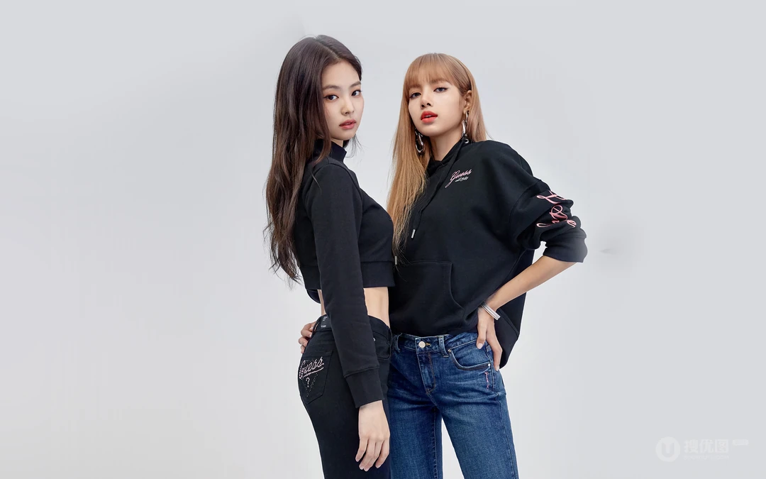 时尚高冷的韩国美女明星组合成员写真摄影电脑壁纸