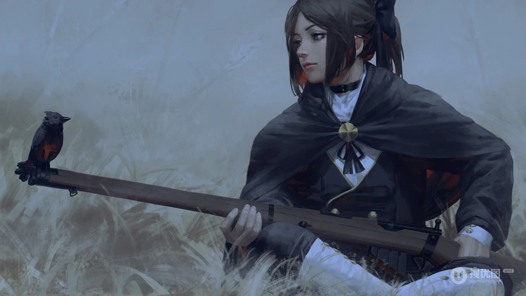动漫大神插画师GUWEIZ电脑壁纸作品集第0916期