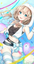 不同风格，不同服饰的气质匀称童颜可爱二次元超美动漫少女插画图集