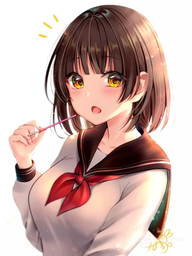 不同风格，不同服饰的气质匀称童颜可爱二次元超美动漫少女插画图集