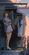 都市生活的少女，精选二次元城市动漫少女生活日常唯美插画图集
