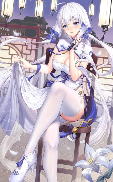 穿短裙的二次元动漫少女，精选动漫短裙少女唯美好看插画图集