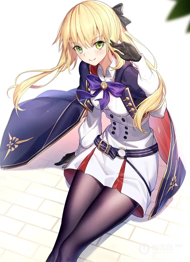 穿短裙的二次元动漫少女，精选动漫短裙少女唯美好看插画图集