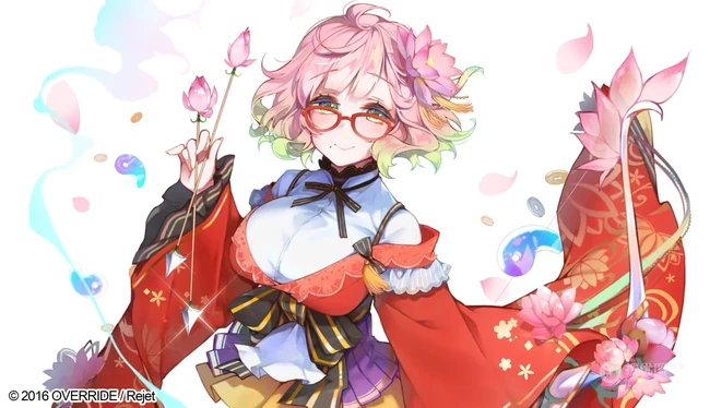 戴各类好看头饰的二次元动漫少女精选插画（杂图集）