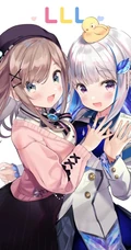 戴各类好看头饰的二次元动漫少女精选插画（杂图集）