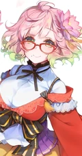 戴各类好看头饰的二次元动漫少女精选插画（杂图集）