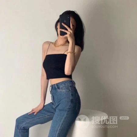 真人女生头像不露脸，或可爱柔美，或拿手机自拍的网图女生微信头像图片