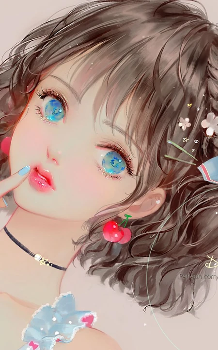 韩国插画师DADACHYO笔下的精美动漫少女插画图集欣赏