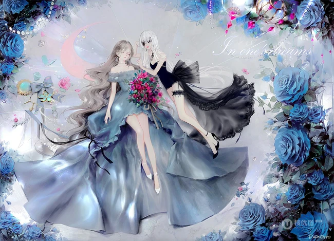 韩国插画师DADACHYO笔下的精美动漫少女插画图集欣赏