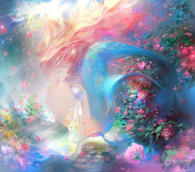 韩国插画师DADACHYO笔下的精美动漫少女插画图集欣赏