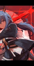 清新短裙装动漫萌少女高清插画图片