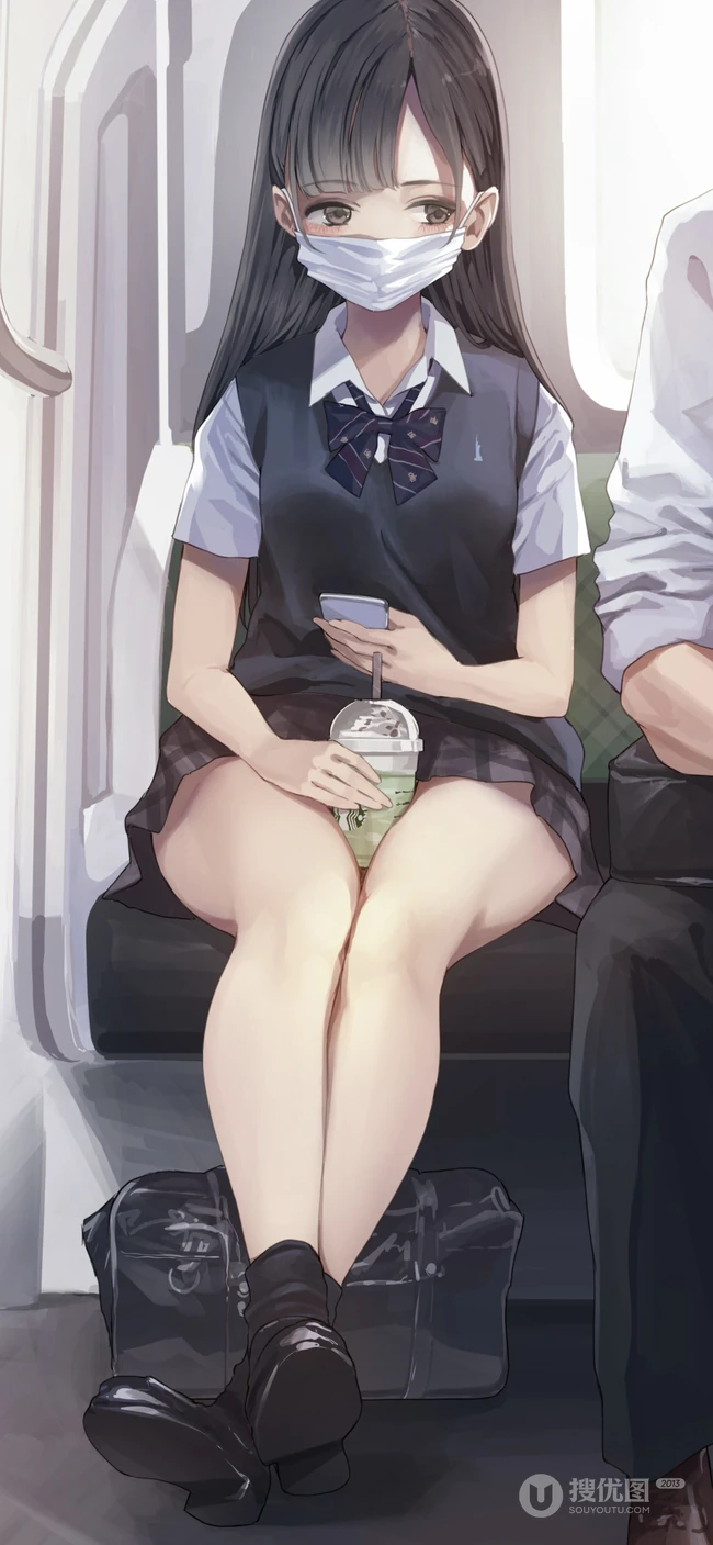 精品动漫人物肖像插画手机壁纸921推荐