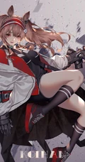 狐狸耳朵或兔耳朵二次元少女高清插画图集欣赏