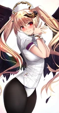 狐狸耳朵或兔耳朵二次元少女高清插画图集欣赏