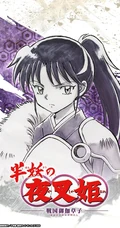 日本奇幻动画《半妖的夜叉姬》高清手绘海报、人物剧照图片