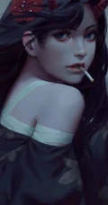 画师GUWEIZ人像手绘作品手机壁纸第0921合集推荐