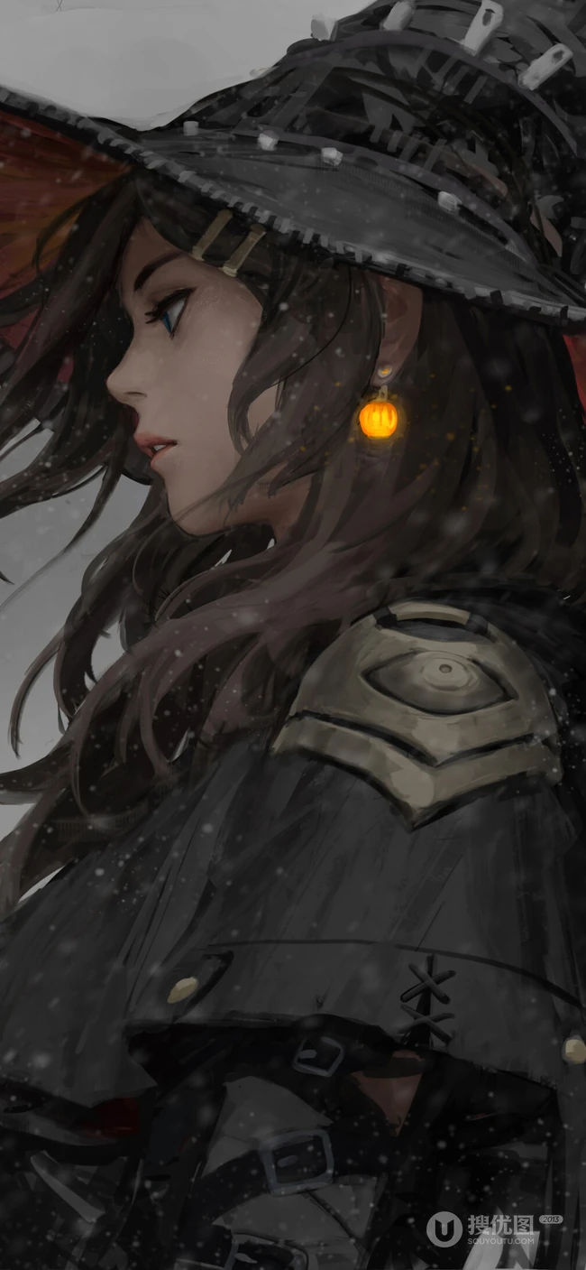 画师GUWEIZ人像手绘作品手机壁纸第0921合集推荐