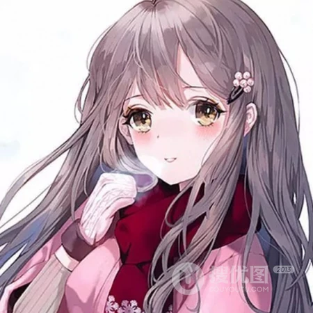 青春气息十足的漂亮好看优质动漫卡通女生头像图片