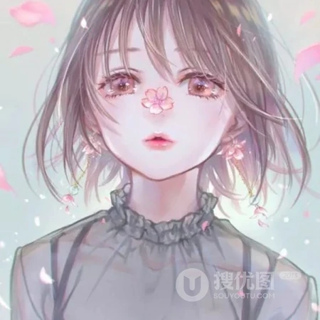 青春气息十足的漂亮好看优质动漫卡通女生头像图片