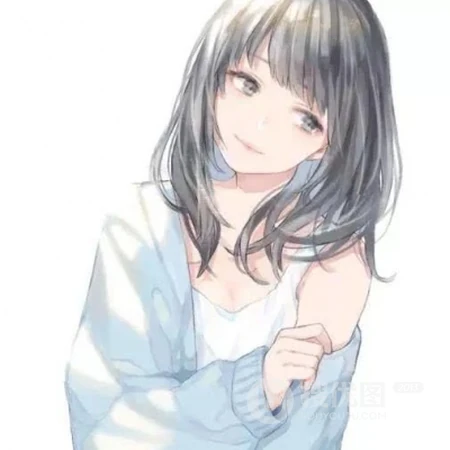 青春气息十足的漂亮好看优质动漫卡通女生头像图片