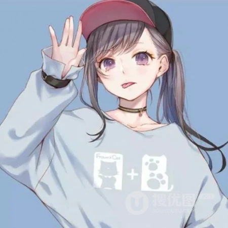 青春气息十足的漂亮好看优质动漫卡通女生头像图片