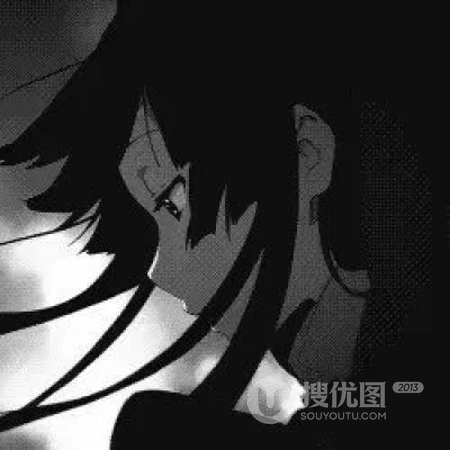 冷酷帅气的卡通动漫人物男生侧脸，近脸高清好看头像图片