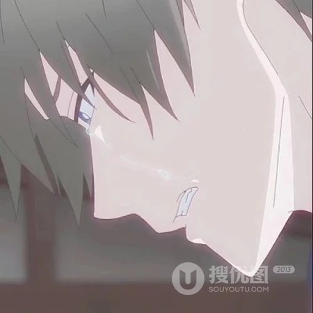 冷酷帅气的卡通动漫人物男生侧脸，近脸高清好看头像图片