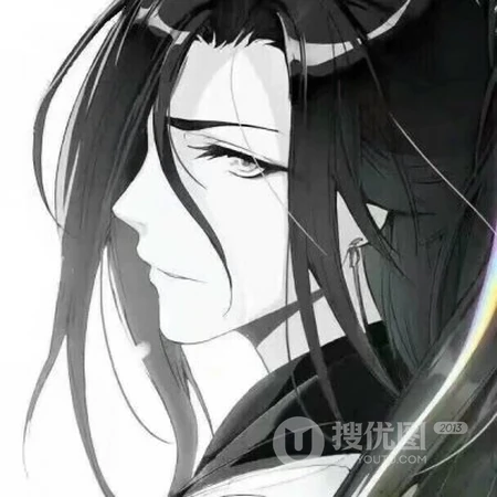 冷酷帅气的卡通动漫人物男生侧脸，近脸高清好看头像图片