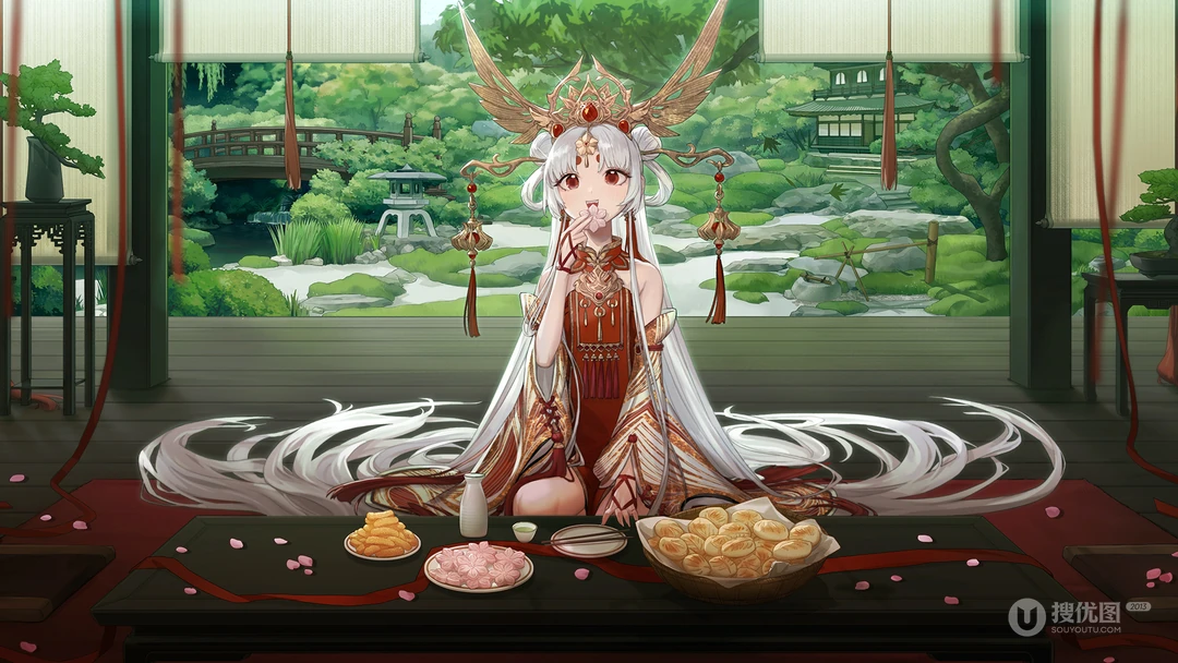 9月23日为您推荐高清好看的二次元动漫少女桌面壁纸合集