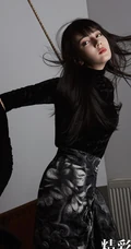 迪丽热巴酷美，高冷，潮流，时尚杂志写真，诠释不同风格服饰的定义
