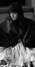 迪丽热巴酷美，高冷，潮流，时尚杂志写真，诠释不同风格服饰的定义