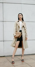 王楚然时尚秋日风穿搭最新街拍写真图片