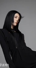 大长腿女生喻言多套不同风格穿搭杂志写真，诠释90后都市女孩的完美时尚