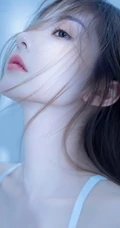 肤白貌美，一举一动像跳舞的肩带裙线条感少女高清气质撩写真图片