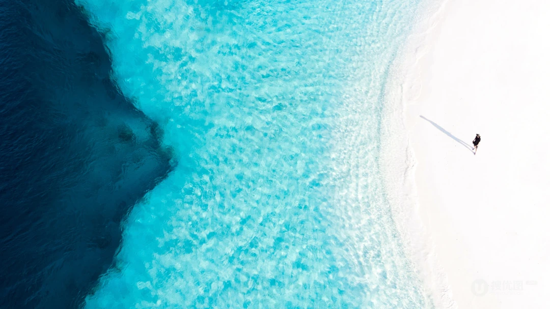 高清航拍的旅游胜地海滨浴场等海上风景电脑壁纸合集