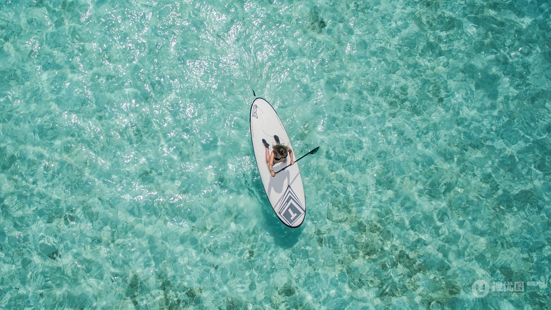 高清航拍的旅游胜地海滨浴场等海上风景电脑壁纸合集