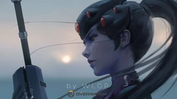 wlop作品现代少女人像手绘插画桌面壁纸