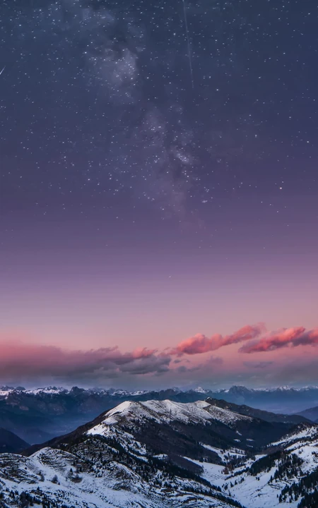 一望无际的群山风景手机壁纸