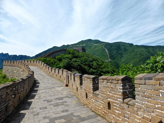 不同地点，角度拍摄的巍峨壮观万里长城风景图片 第4张