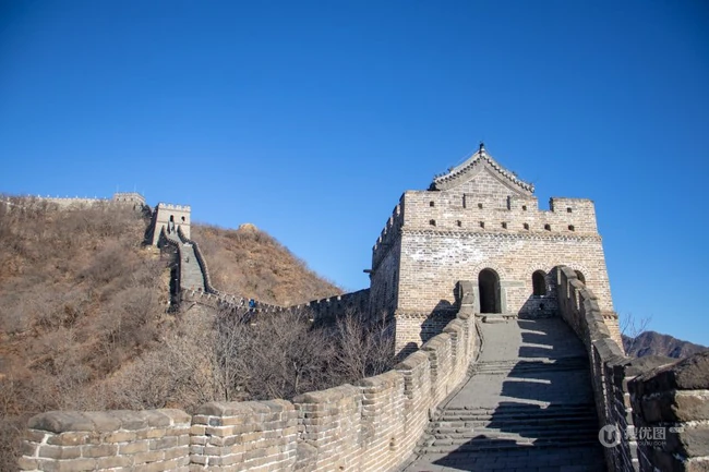 不同地点，角度拍摄的巍峨壮观万里长城风景图片 第8张