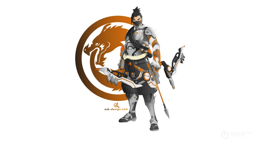 游戏守望先锋武士职业源氏系列壁纸推荐