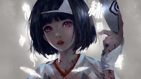 画师wlop人像系列精品画作壁纸系列今日推荐