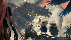 画师wlop人像系列精品画作壁纸系列今日推荐