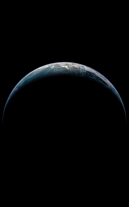 个性的地球3D卫星图手机壁纸