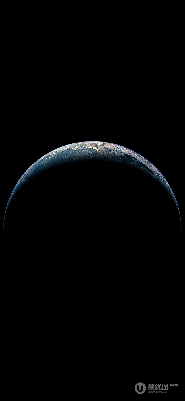 个性的地球3D卫星图手机壁纸