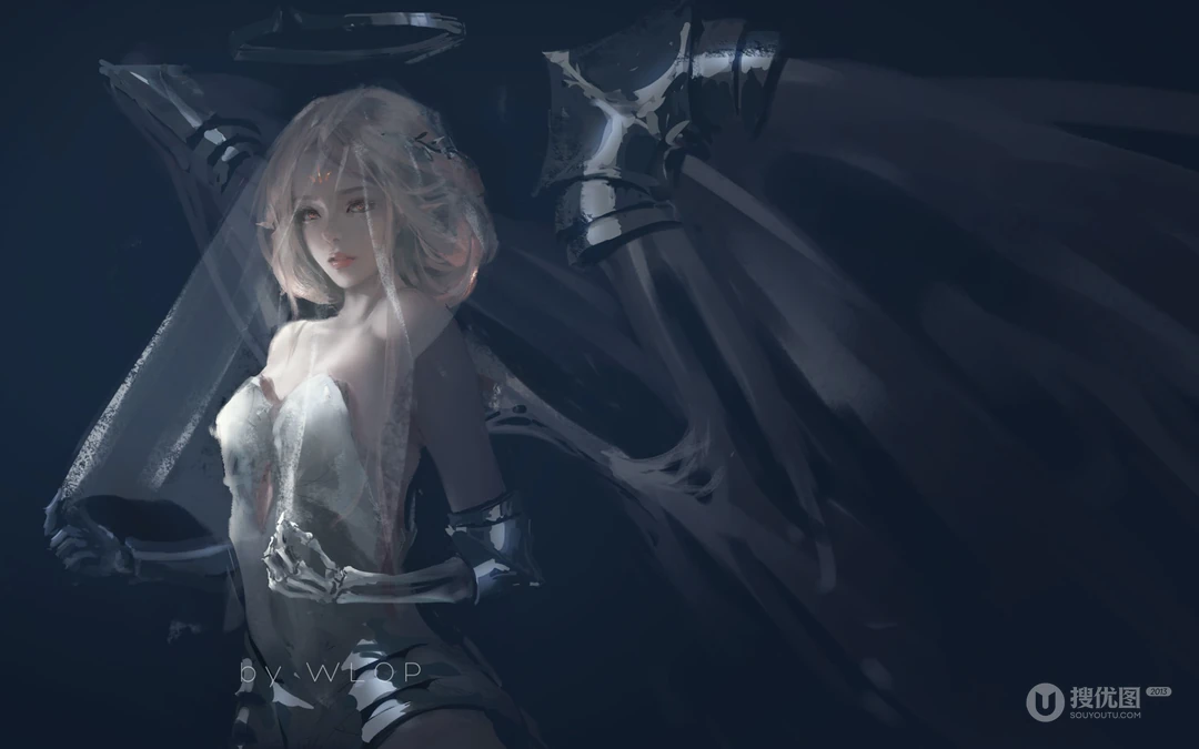 知名画师wlop人像系列插画桌面壁纸第0929期推荐